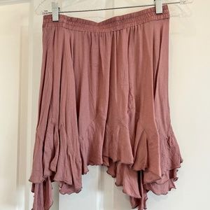 Free People - Easy Does It Half Slip Pull-On Skirt - Pink